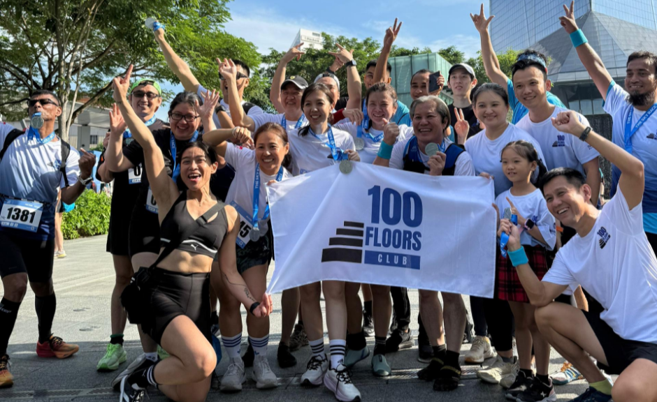 100 Floors Club training session